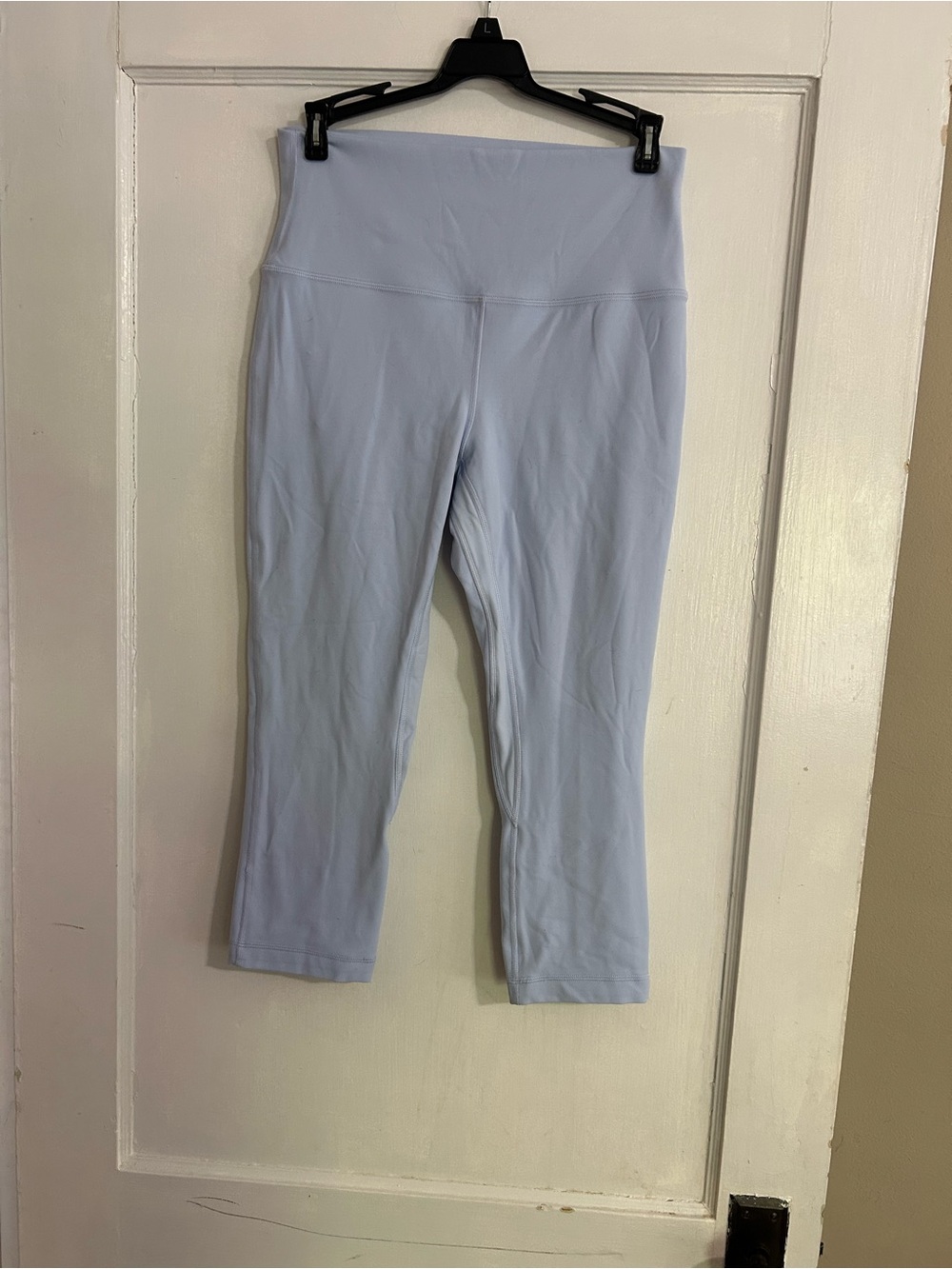 lululemon athletica Pastel Blue High-Rise Cropped Leggings